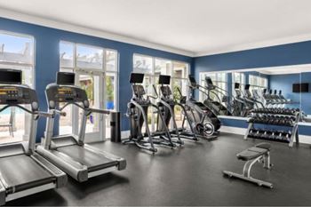 Two fitness centers with cardio and free weights